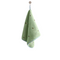 5-Pack Hanging Hand Towels (Green)- 30 x 30 cm Soft Absorbent Quick-Dry Square Towels with Hanging Loops for Bathroom, Kitchen and Everyday Home Use