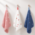 5-Pack Pink Hanging Hand Towels, 30x30cm, Soft Absorbent, with Hang Loop