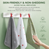 5-Pack Pink Hanging Hand Towels, 30x30cm, Soft Absorbent, with Hang Loop
