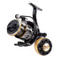 6000 Size Spinning Fishing Reel - Metal Front Drag Reel with Foldable Left or Right Handle and Large Grip Knob for Surf, Inshore and Offshore Fishing