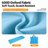 Grey Adjustable Folding Beach Mat with Backrest - 5 Position Reclining Lounger with Built In Pillow, 600D Oxford Fabric and Portable Carry Bag for Beach, Camping and Outdoor Relaxing