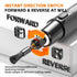 Orange Cordless Rotary Tool Kit - 3.7V USB-C Rechargeable Engraving Pen with LED Display, 6 Speed 16000RPM, Work Light and Accessories for Engraving, Grinding, Drilling and Polishing