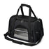 Black Foldable Pet Carrier Bag - Breathable Mesh Soft Sided Travel Carrier, Handheld and Shoulder Carry Design for Cats and Small Dogs up to Approx. 7.5 kg