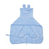 Blue Hooded Dog Bathrobe - Super Absorbent, Adjustable Fit, Cozy Pet Towel (Size : XL)