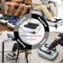 Portable Electric Circulation Leg Trainer Exerciser Machine With Remote Control Silver