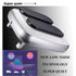 Portable Electric Circulation Leg Trainer Exerciser Machine With Remote Control Silver
