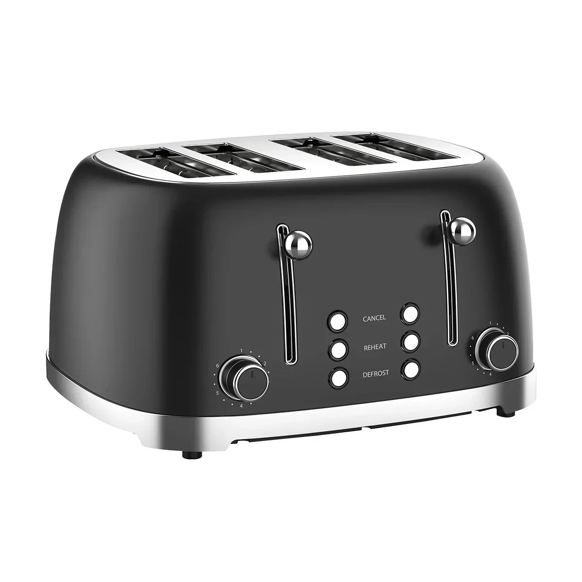 Multitoast Plus 4-Slice Popup Toaster With Ceramic Heating Element