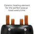 Multitoast Plus 4-Slice Popup Toaster With Ceramic Heating Element