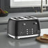 Multitoast Plus 4-Slice Popup Toaster With Ceramic Heating Element