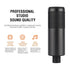Studio Streaming Podcaster USB Microphone With Desk Tripod