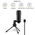 Studio Streaming Podcaster USB Microphone With Desk Tripod