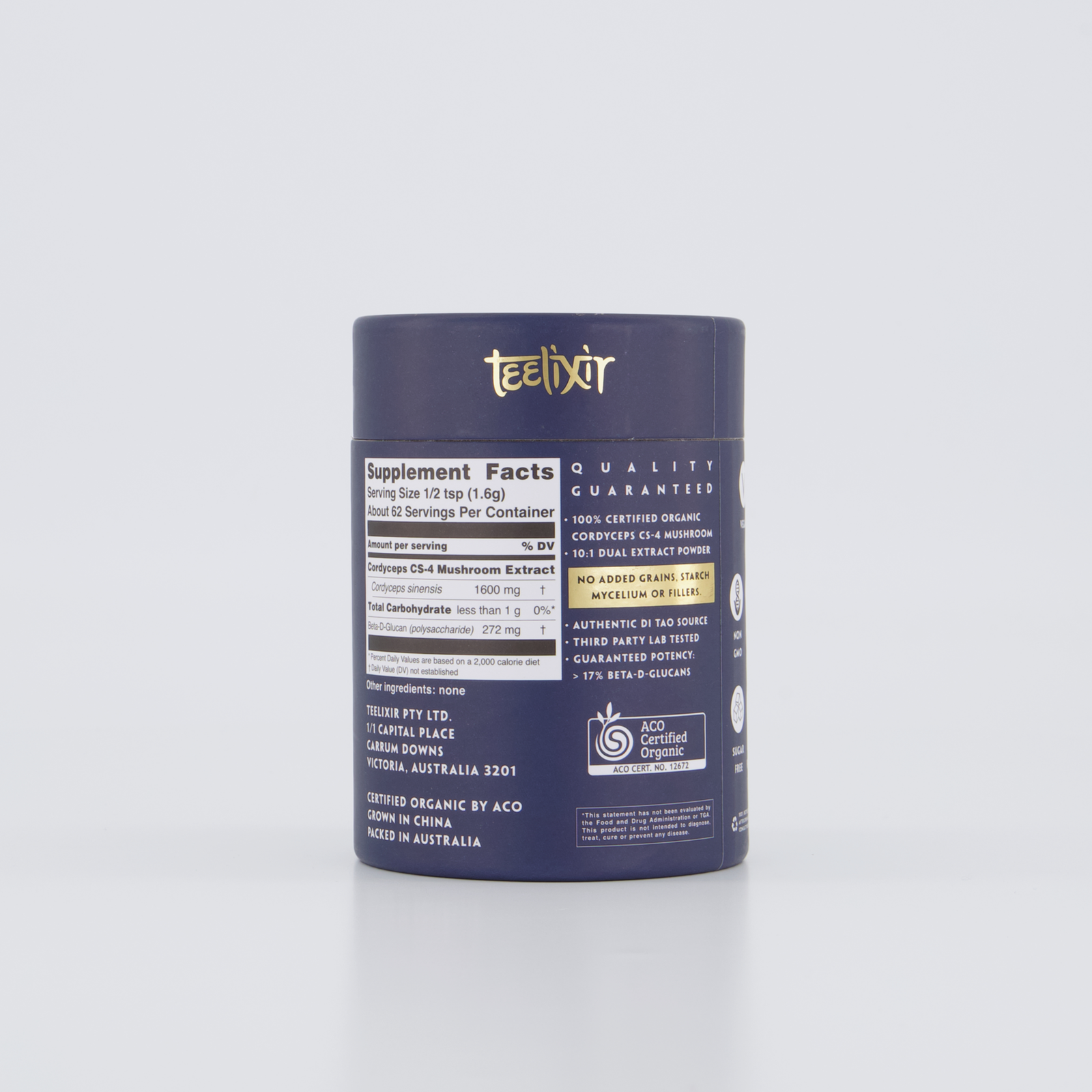 Teelixir Organic Cordyceps Mushroom 1Kg