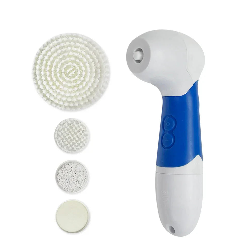 Ultimate Spin Facial Cleansing Brush Set - 4 Heads
