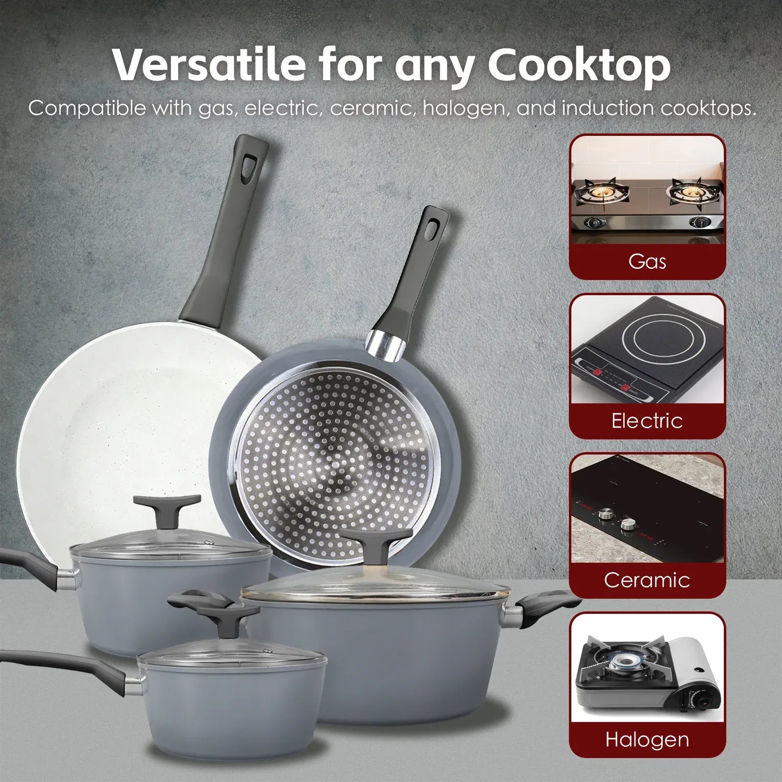 NON-STICK SAUCEPAN WITH LID - 20CM