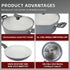 8 Pcs Clevinger Non-Stick Cookware Set