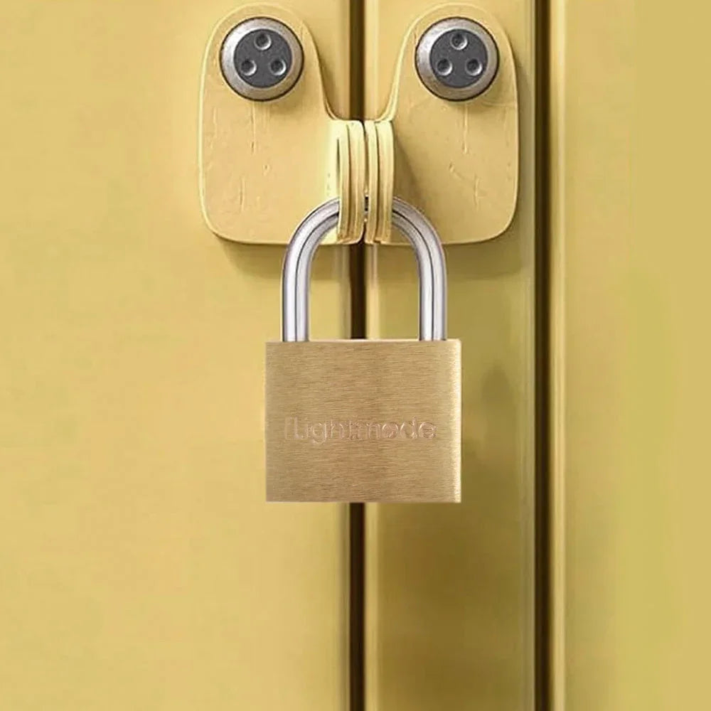 4 Pcs Flightmode Brass Padlock