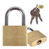 4 Pcs Flightmode Brass Padlock