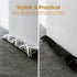 2 Pack Door Draught Stopper Sand Filled Cotton Draft Blocker 78cm