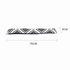 2 Pack Door Draught Stopper Sand Filled Cotton Draft Blocker 78cm
