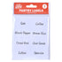 Cook Easy 40pc Pantry Label Stickers