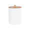 Bamboo Lid Cotton Swab Canister