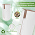 Bamboo Lid Toilet Roll Storage Holder