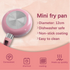 12cm Mini Non Stick Aluminium Frying Pan Round Egg Pan