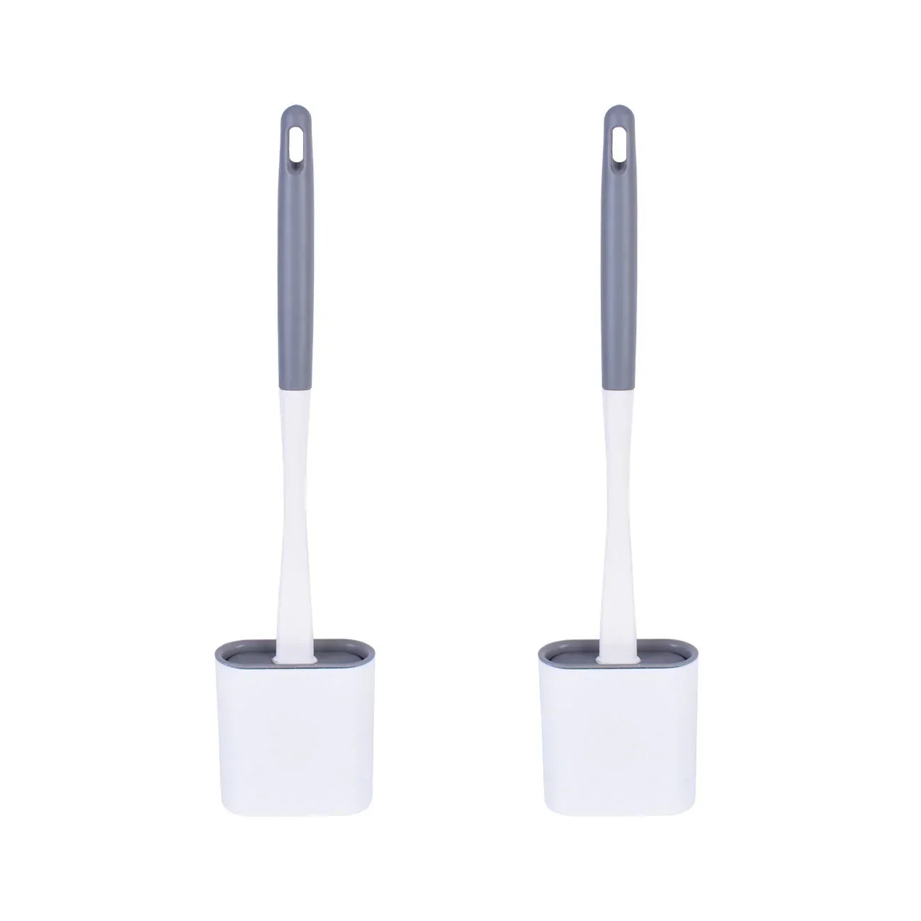 2 Pcs Toilet Brush Set
