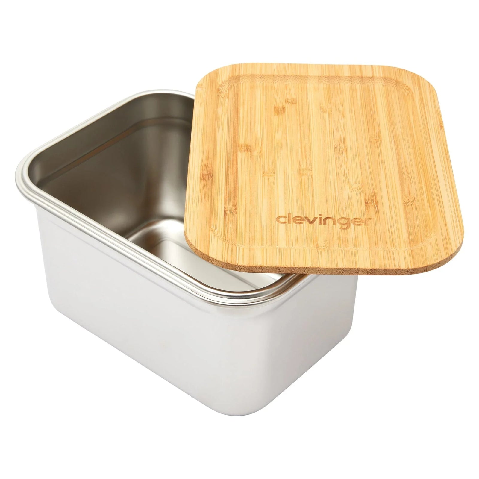 Stainless Steel Bamboo Extra Large Lunch Box 2000ml