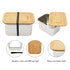 Stainless Steel Bamboo Extra Large Lunch Box 2000ml
