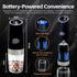 2 Pcs Gravity Sensor Electric Salt and Pepper Spice Grinder