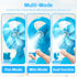 Handhold Battery Powered Personal Water Spray Fan-Blue/Pink - Blue
