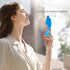 Handhold Battery Powered Personal Water Spray Fan-Blue/Pink - Blue