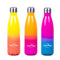 Lazy Dayz Daily Drink Bottle 500ml - Orange Pink Ombre