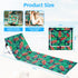 Lazy Dayz Fold Up Beach Lounger - Mossman