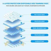 200pcs Dog Absorbent Training Pad 60 x 60 cm