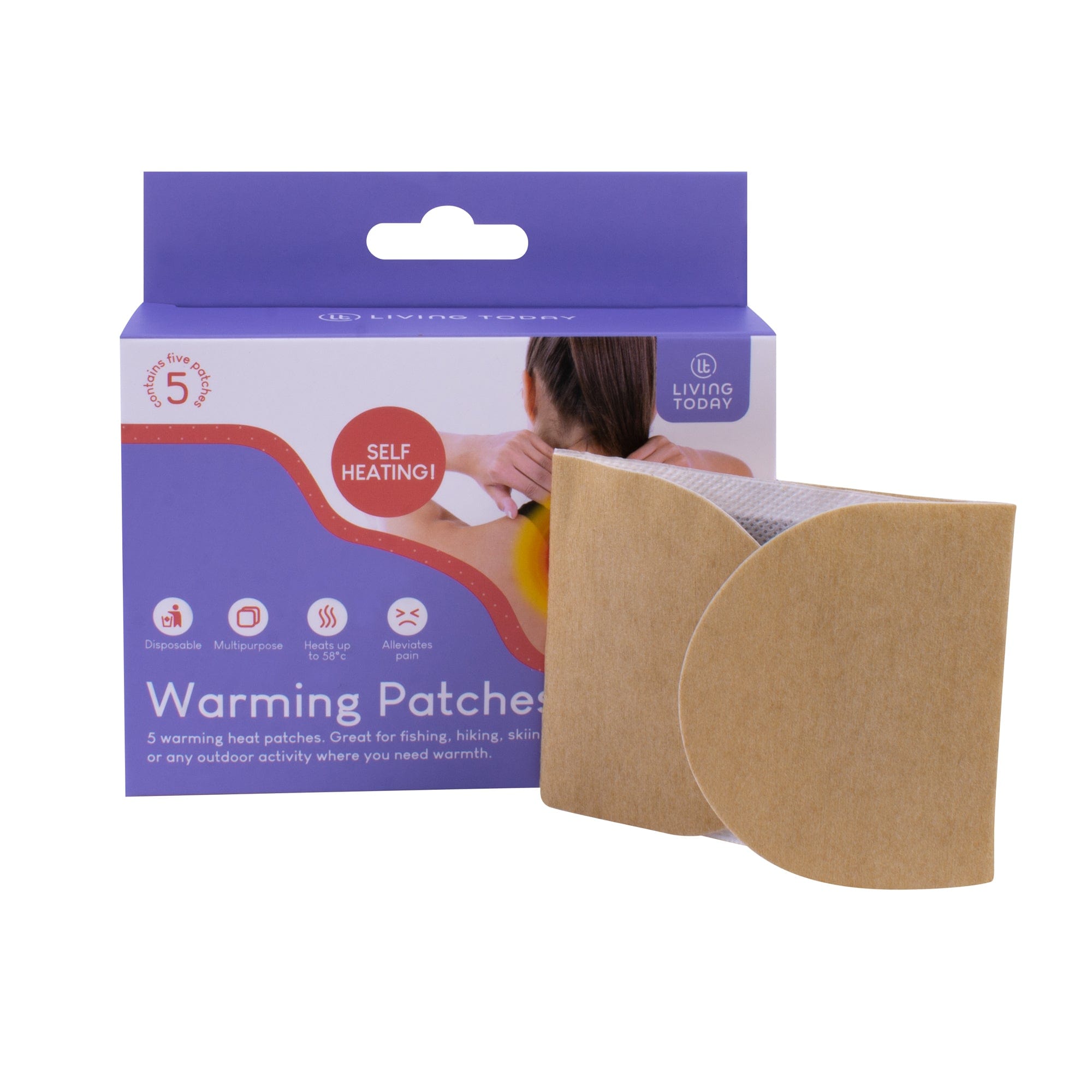 15PC Muscular Pain Self Heat Warming Patch