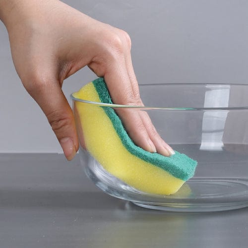 30 Pcs Heavy‑Duty Sponge Scourers – Multi‑Purpose Kitchen Cleaning Pads
