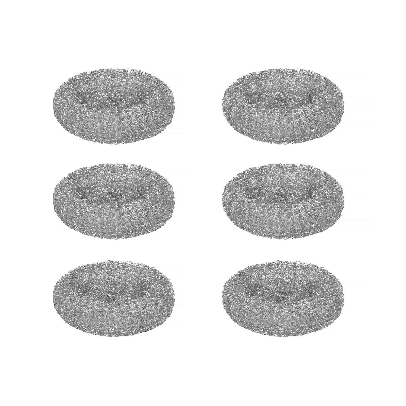 6 Pack Household Cleaning Stainless Steel Jumbo Scourers