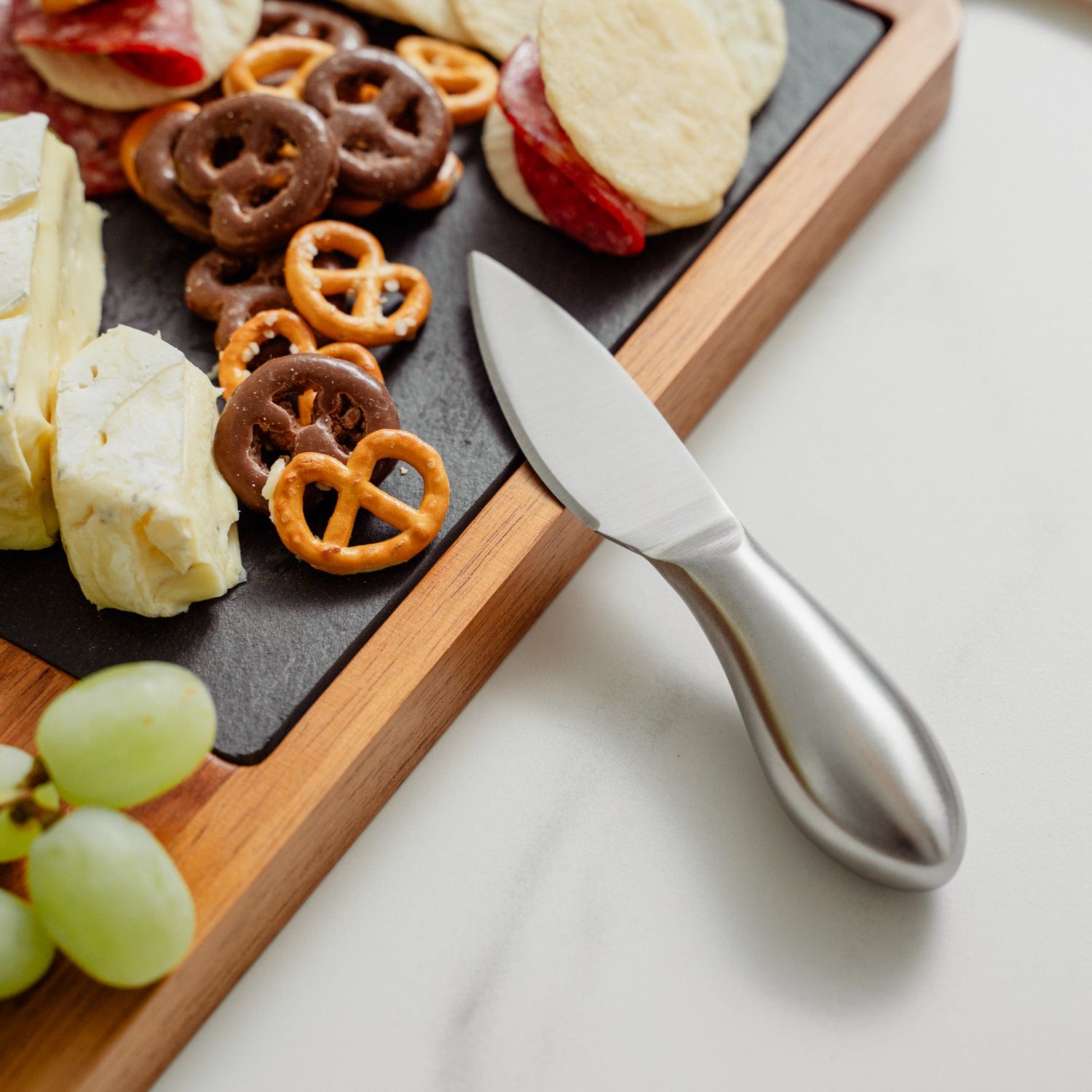 Clevinger Belmont 3 Piece Stainless Steel Cheese Knife Set