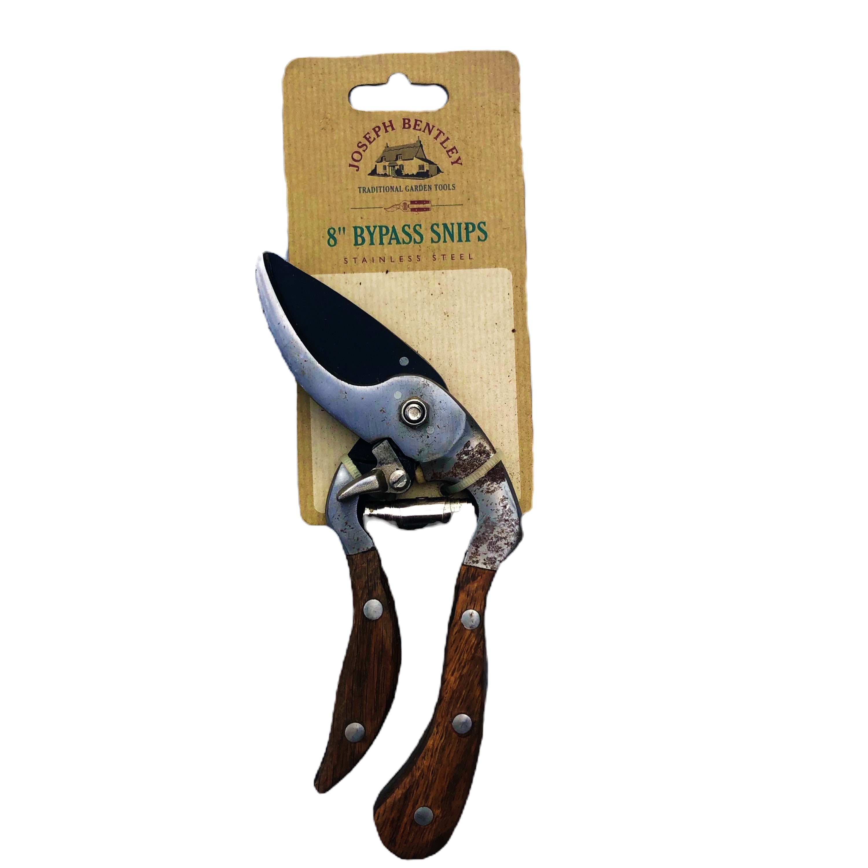 (UK) 8” Bypass Secateurs | Stainless Steel