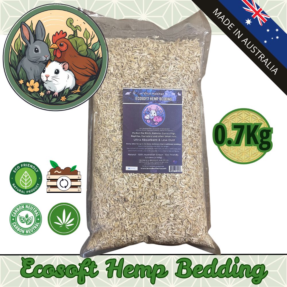 Ecosoft - Natural Hemp Bedding | 5L ±0.7kg