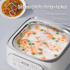 Hoper Layer Multifunctional Three-layer Stainless Steel Steamer AU Modeal