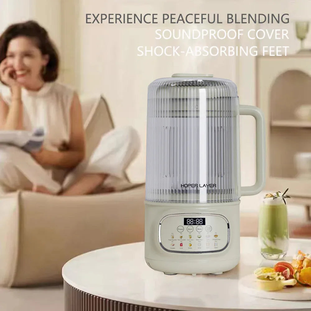 8in1 Quite Cooking Blender with Silent Shield 24H Preset Self-Cleaning AU Model