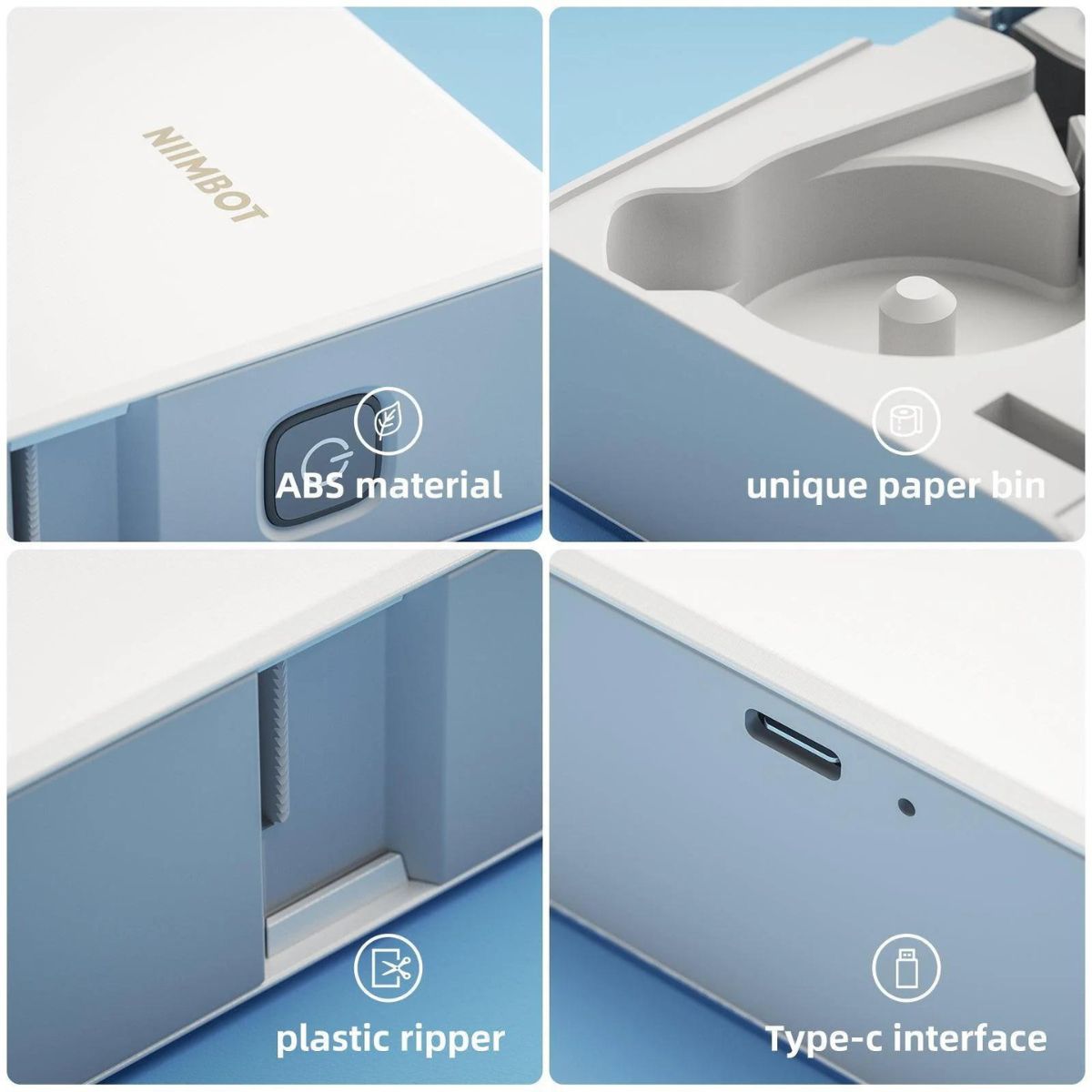 B18 Portable Bluetooth Label Printer