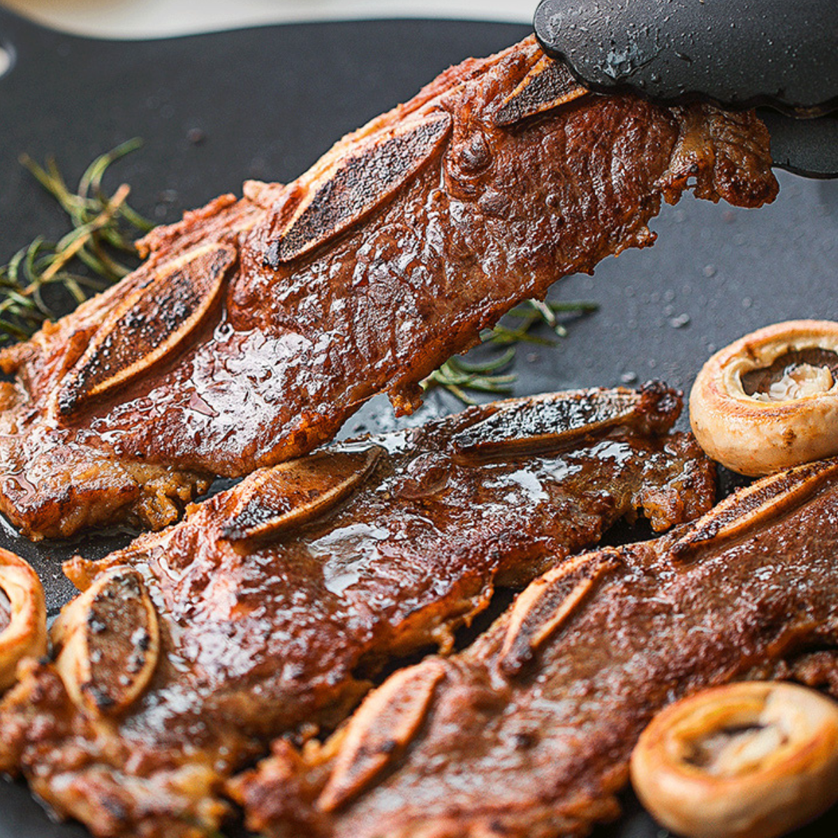 Grill Pan Nonstick 36cm Round BBQ Griddle Indoor or Outdoor Cooking