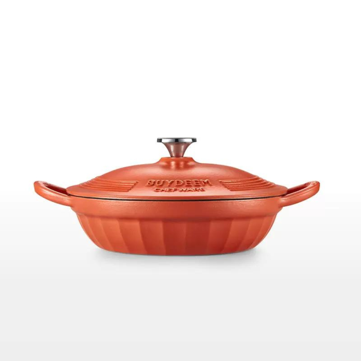 CP581 Enameled Cast Iron Dutch Oven Red