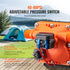 Diaphragm Pump 3GPM 11.36 L/min 4-Chamber Water Pump Pressure Switch