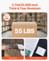 VEVOR Packing Tape 6 Rolls 25 Yards Clear Shipping Tape with Dispenser 2.7 Mil