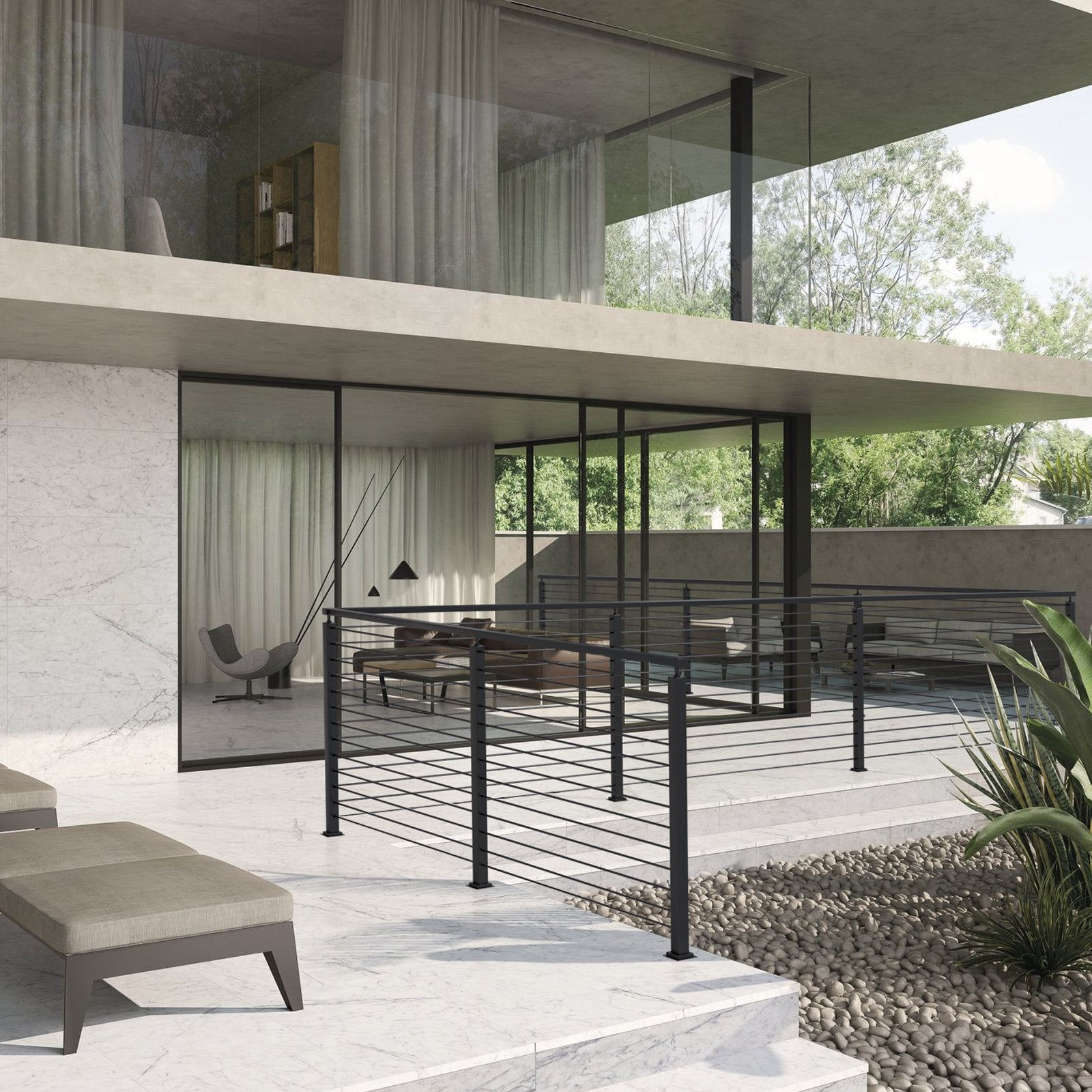 Cable Railing Post, 36